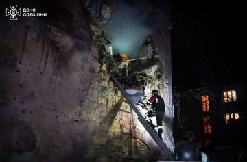 Число пострадавших из-за российской атаки на Одессу возросло до 17