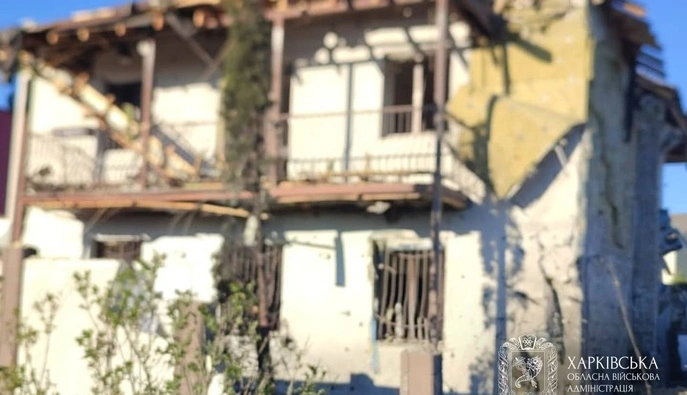 В Харькове из-за удара дрона пострадали мужчина и полуторагодовалый ребенок