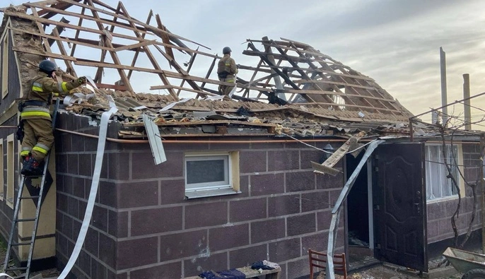 РФ вдарила «Шахедами» по Миколаївщині: пошкоджено ЛЕП, без світла шість сіл