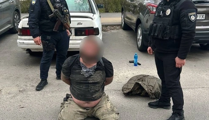 Стрельба в Буче: правоохранители задержали пьяного мужчину, пострадавших нет