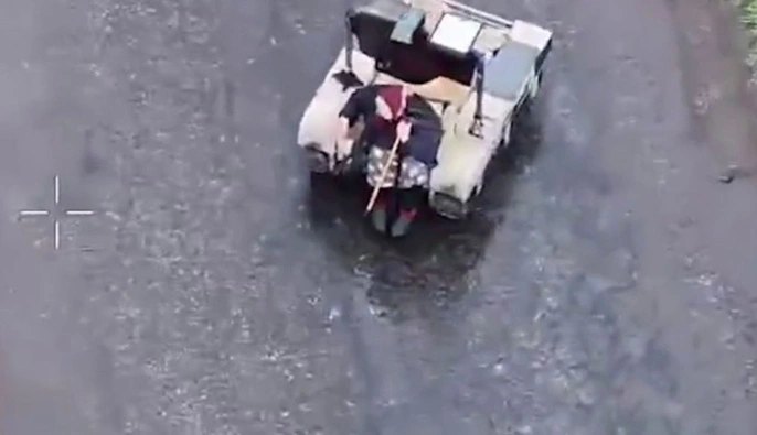 На Лиманщине с помощью НРК эвакуировали 77-летнюю женщину из серой зоны: оставили надпись 