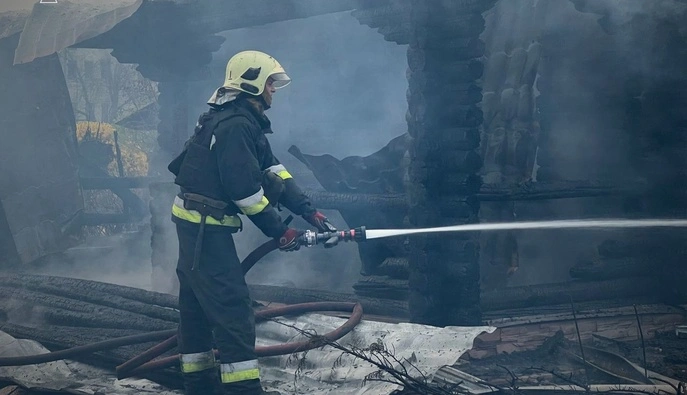 На Чернігівщині ліквідували пожежі після російських атак