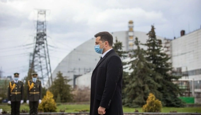 Зеленський до роковин Чорнобиля закликав зупинити ядерний тероризм РФ