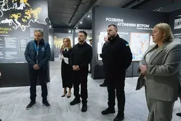 Обновленная экспозиция, уникальные документы и интерактивные пространства: Президент Украины посетил Национальный музей «Чернобыль»