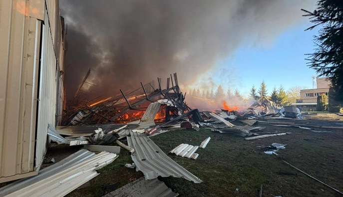 Россия атаковала Корюковку в Черниговской области 18 дронами — уничтожен энергетический объект