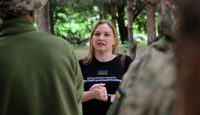 Військова омбудсманка пропонує встановити терміни перебування піхоти на передовій