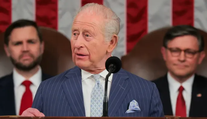 Чарльз III в Конгрессе США призвал к решительной поддержке Украины