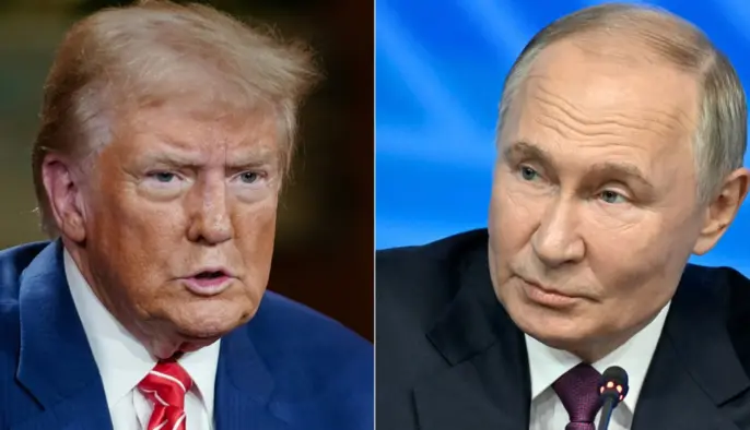 Путін заявив Трампу про готовність оголосити перемир’я 9 травня