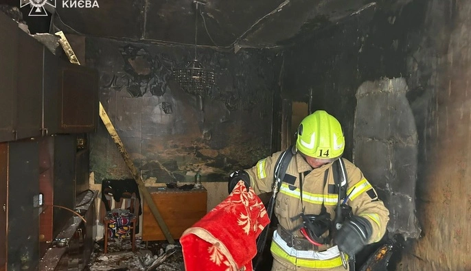 У квартирі в Києві сталася пожежа – загинула мешканка