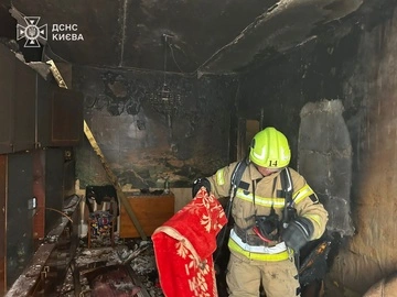 У квартирі в Києві сталася пожежа – загинула мешканка