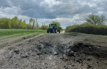 ДСНС: РФ завдала авіадуру по Запорізькому району: спалахнула пожежа, постраждав фермер  