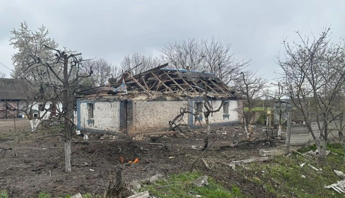 В Винницкой области ранена женщина из-за падения русского дрона