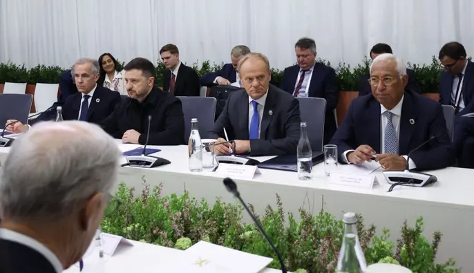 Европейские лидеры встретились с Зеленским на полях саммита в Ереване