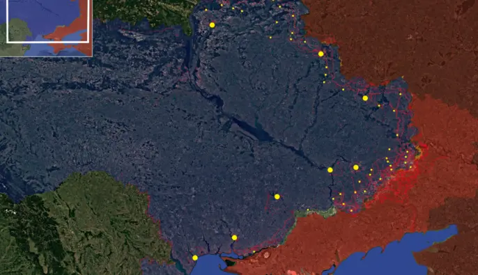 OSINT-исследователь: с конца 2023 года РФ практически не строит новых оборонительных рубежей