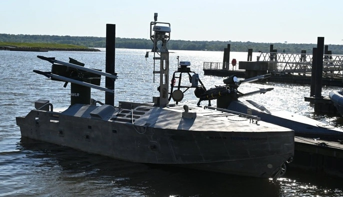 В США опробовали морской беспилотник с системой ПВО из Украины