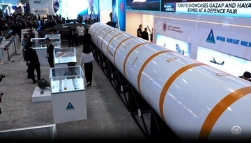 В Турции представили межконтинентальную ракету