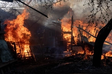 В результате российской атаки в Сумах пострадали два человека