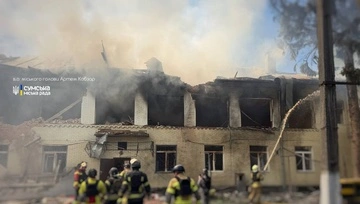 РФ вдарила двома дронами по дитячому садочку в Сумах