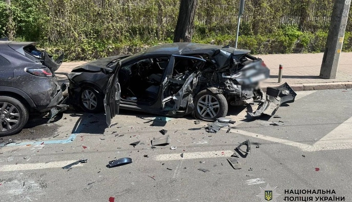 У Києві затримали водія, який напідпитку спричинив ДТП у Печерському районі 