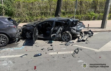 У Києві затримали водія, який напідпитку спричинив ДТП у Печерському районі 