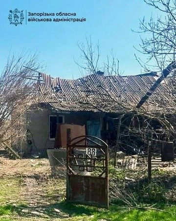 За сутки оккупанты нанесли 797 ударов по 50 населенным пунктам Запорожской области