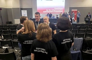 Союз журналистов России исключили из Международной федерации