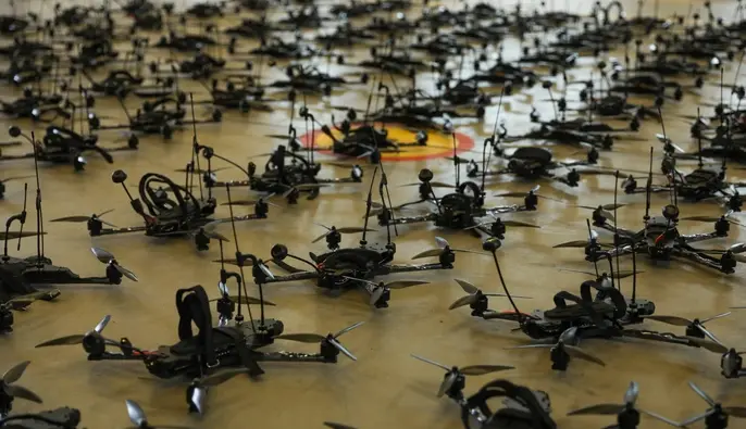 Сирський: Росія планує виробити понад 7 млн FPV-дронів у 2026 році