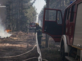 Пожежа в Чорнобильській зоні: радіаційний стан перебуває в межах норми
