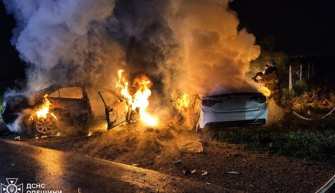 На Одещині сталася ДТП за участі трьох авто: загинула людина, ще п'ятеро — травмовані
