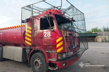 Россияне обстреляли автомобиль спасателей в Днепропетровской области