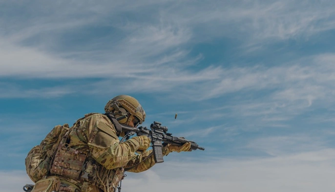 Первые 200 патрульных начали обучение на военном полигоне