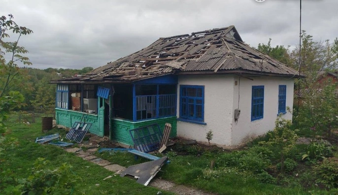 На Вінниччині через російську агресію пошкоджені будинок та агропідприємство