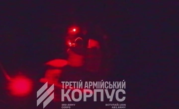 На Лиманщине наземный робот KRAKEN 1654 эвакуировал четырех пожилых людей из прифронтовой зоны
