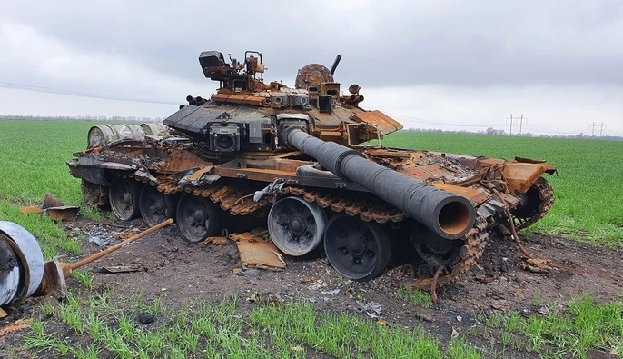 За сутки Россия потеряла ещё 1 150 военнослужащих и десятки артсистем