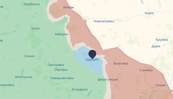 Силы обороны вернули под свой контроль Одрадное в Харьковской области – DeepState