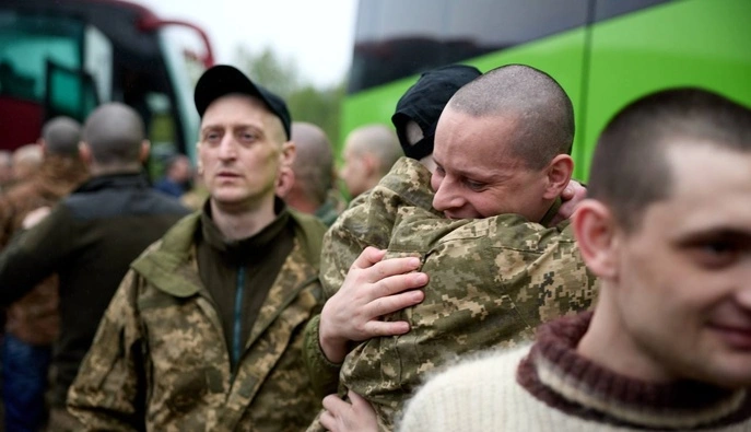 Украина вернула из российского плена 205 военных – Зеленский