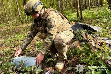 В Ровенской области взрывотехники обезвредили боевую часть российского дрона