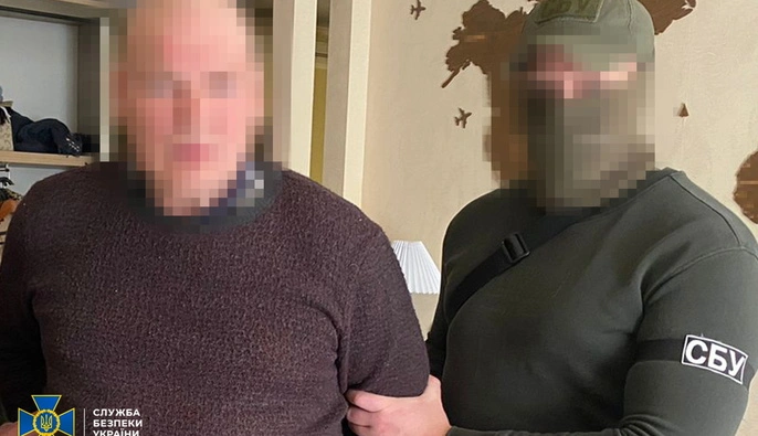СБУ затримала рецидивіста, який наводив російські удари по Нікополю