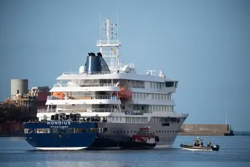 В Нидерландах приступили к дезинфекции круизного лайнера MV Hondius