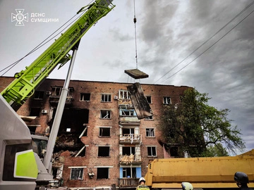В Конотопе после обстрела сгорел музей и разрушены многоэтажки: мэр рассказал о последствиях
