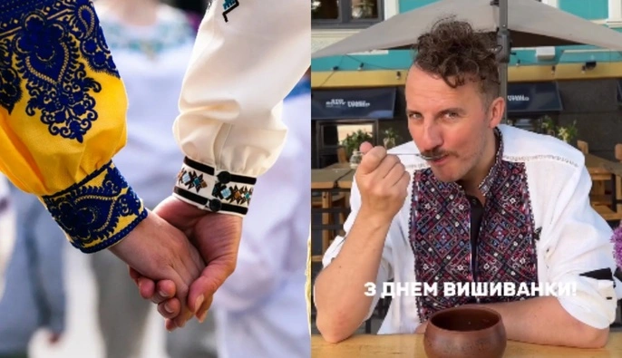 "Просто одевайте": Клопотенко рассказал, что борщ в вышиванке вкуснее