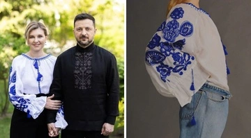 "Дерево роду": чим особлива святкова вишиванка Олени Зеленської та яка її вартість