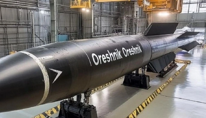 Россия ударила ракетой «Орешник» по Киевщине