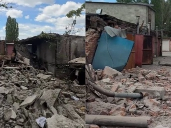 ЗМІ показали, як виглядає гаражний кооператив у Білій Церкві, куди росіяни поцілили "Орєшніком"