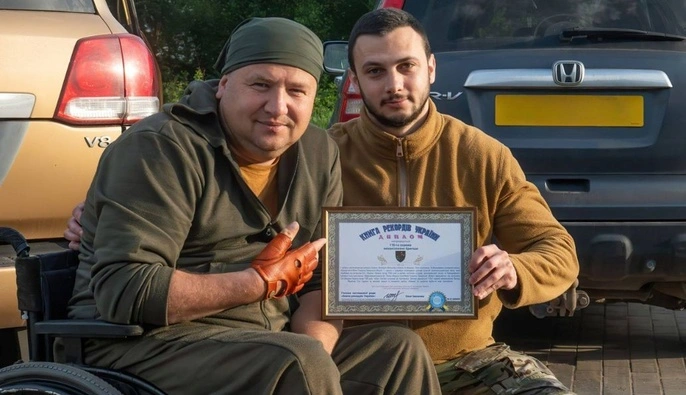118 ОМБр попала в Книгу рекордов Украины за оборону Малой Токмачки в Запорожье
