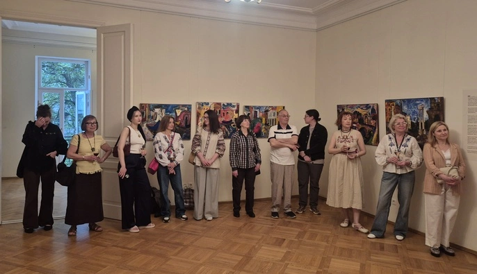 Присвячена 160-річчю Михайла Грушевського: виставка "Враження і фантазії" відкрилась у Києві