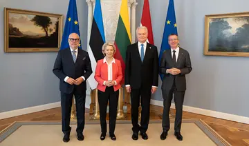 Фон дер Ляєн у Литві: Росія намагається дестабілізувати наші демократичні суспільства