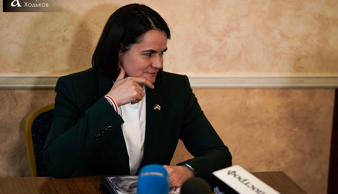 Тихановская предложила создать межведомственную группу для работы с Украиной