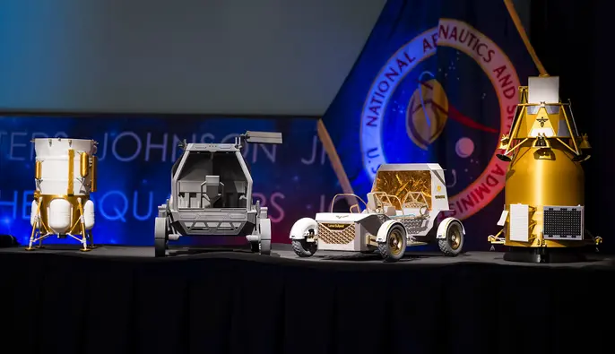 NASA раскрыло детали строительства постоянной базы на Луне: будут использовать роверы и дроны