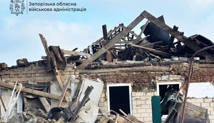 За сутки оккупанты нанесли 689 ударов по 40 населенным пунктам Запорожской области